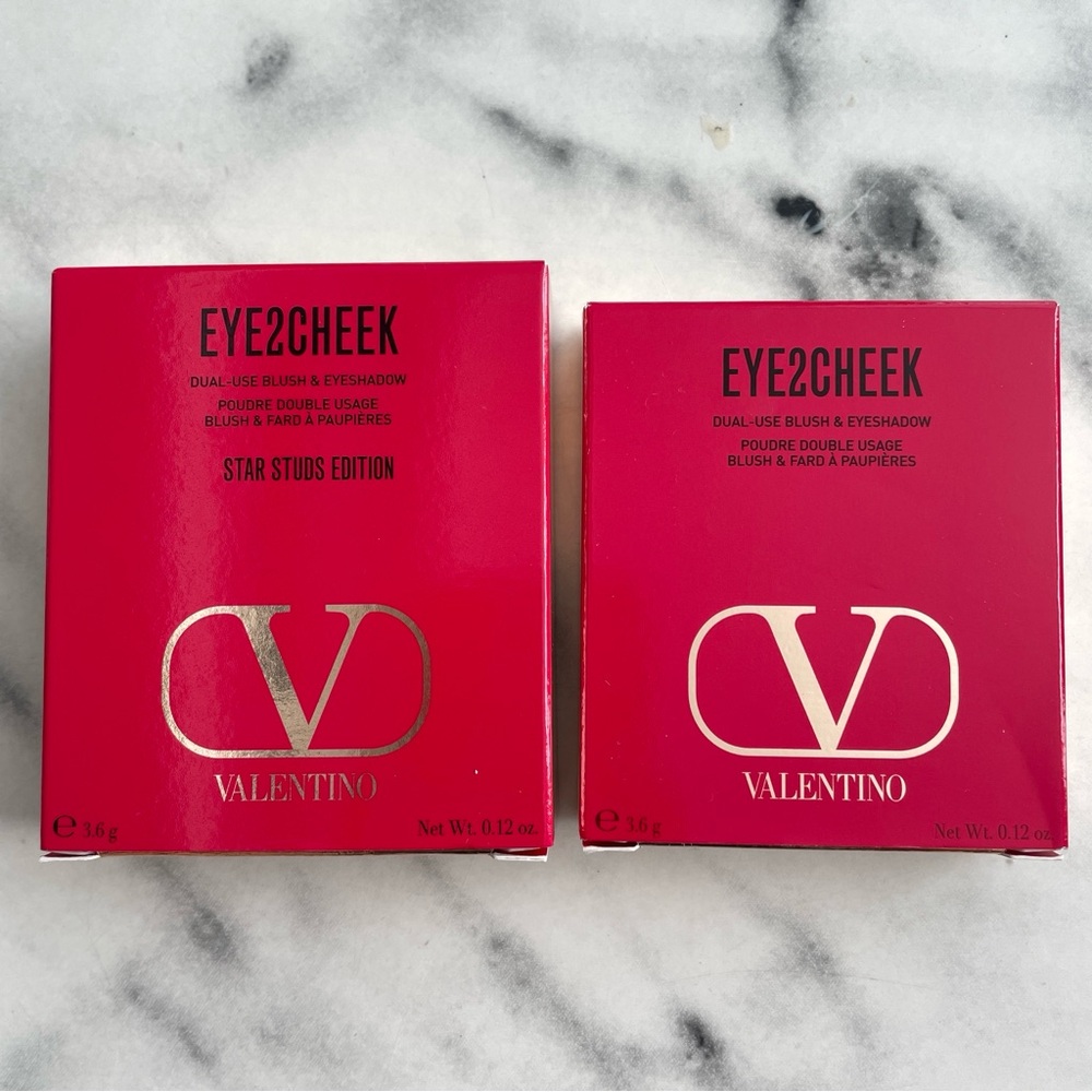 *NIB* Valentino Eye 2 Cheek Blush & Eyeshadow - Picture 6 of 8